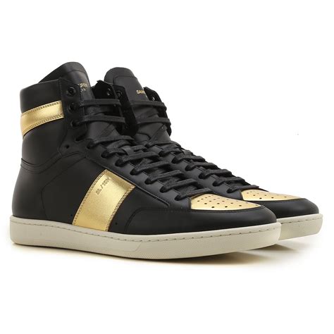 ysl black and red sneakers|yves saint laurent sneakers sale.